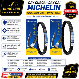 Dây curoa MICHELIN. dây đai chuyển động dành cho xe tay ga