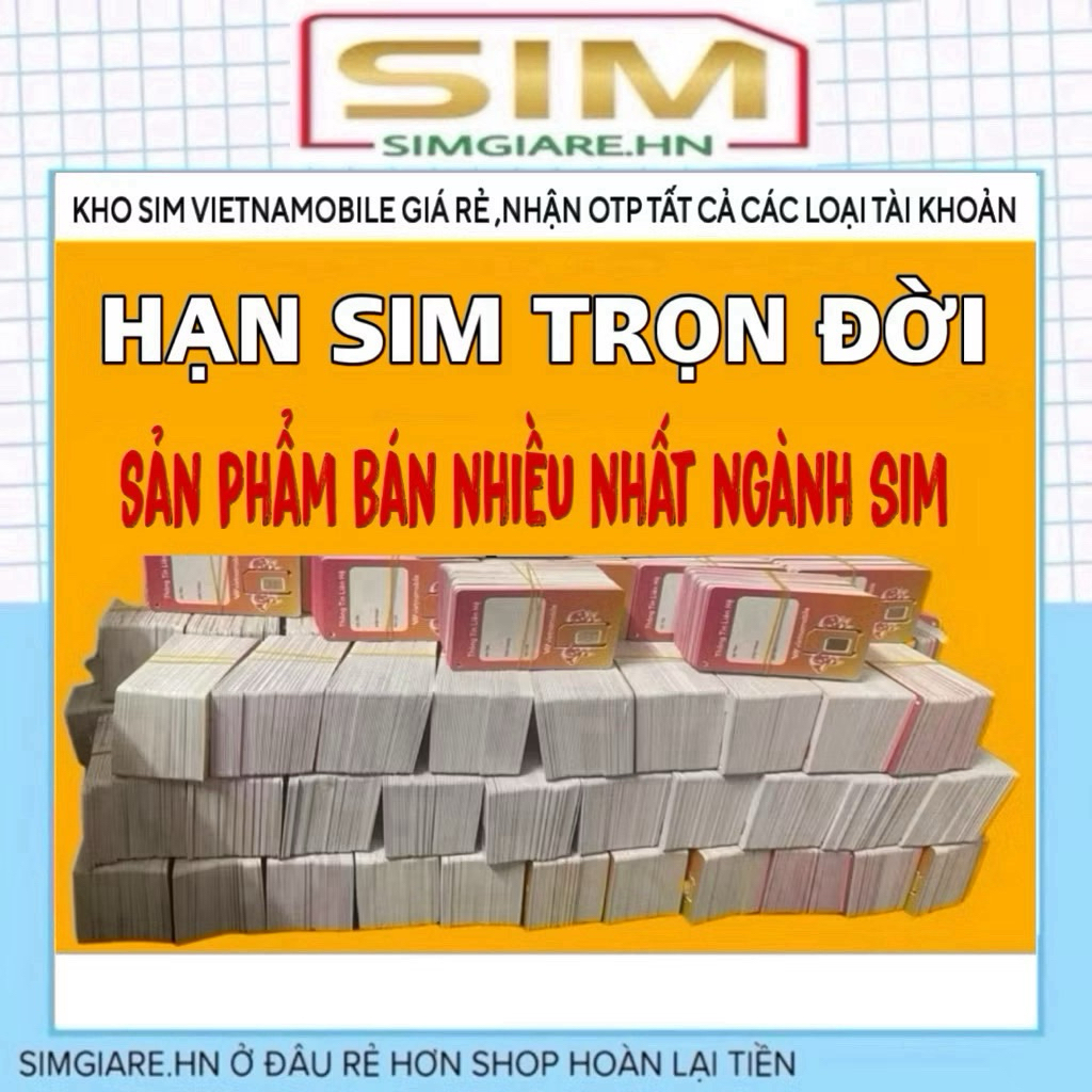 Sim Vietnam tạo tất cả các loại tài khoản... Nghe gọi vào mạng