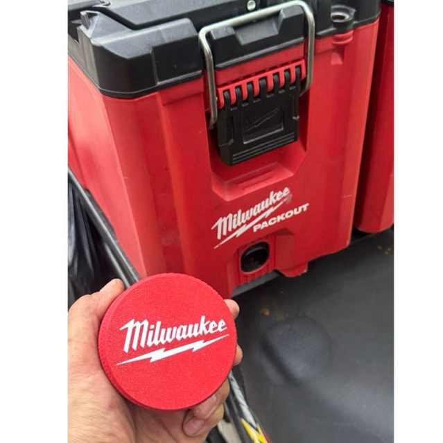 Milwaukee Hộp Đựng Ốc Vít PLA Cứng Cáp 40x40mm - Bền Bỉ - Dành Cho AE Điện Lạnh & Mọi Ngành Nghề - Mê Hàng Nhật -