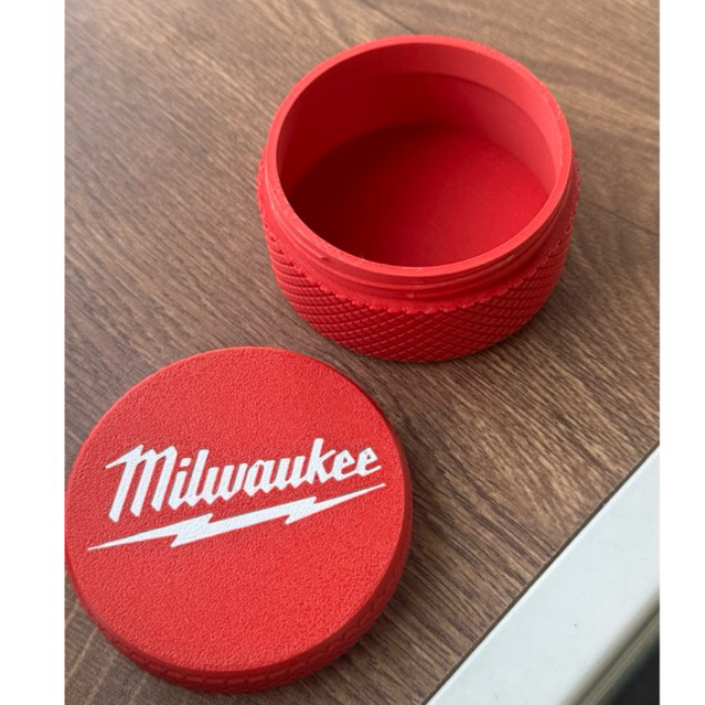 Milwaukee Hộp Đựng Ốc Vít PLA Cứng Cáp 40x40mm - Bền Bỉ - Dành Cho AE Điện Lạnh & Mọi Ngành Nghề - Mê Hàng Nhật -