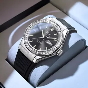 Đồng Hồ Nam I&W Carnival 55851G2-S4 Chính Hãng Full Box Chống Nước Kính Sapphire (Máy Cơ Tự Động)