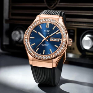 Đồng Hồ Nam I&W Carnival 55851G2-S8 Chính Hãng Full Box Chống Nước Kính Sapphire (Máy Cơ Tự Động)