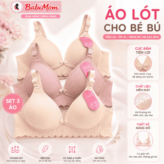 Combo 3 áo lót bầu, áo cho con bú chất LỤA TĂM, áo ngực bầu thoáng mát, áo lót cho con bú, áo bầu