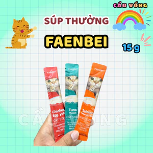 1 Thanh 15g_Súp thưởng FAENBEI cho mèo