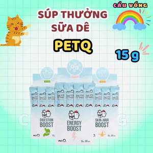 Súp thưởng sữa dê PetQ cho mèo - Thanh 15g
