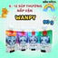 6 - 12 gói Súp thưởng WANPY nắp vặn cho mèo - Gói 90g