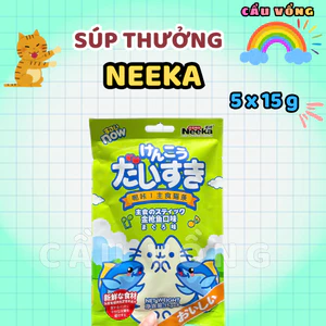 Súp Thưởng NEEKA Cho Mèo - Gói 5 Thanh x 15g