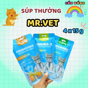 Súp Thưởng MR. VET Cho Mèo - Túi 60g