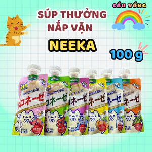 Súp thưởng NEEKA nắp vặn cho mèo - Gói 100g