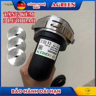Máy cắt thịt doner kebab AGREEN KS100E – 80W – lưỡi thép không gỉ – điều chỉnh 0–8mm – cắt nhanh lát đẹp