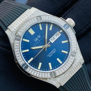 Đồng Hồ Nam I&W Carnival 55851G3-S2 Chính Hãng Full Box Chống Nước Kính Sapphire (Máy Cơ Tự Động)