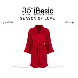 [SEASON OF LOVE] Áo choàng ngoài nữ iBasic phom Kimono màu đỏ SW085