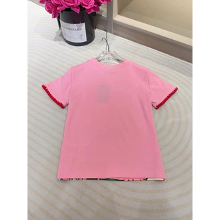 Áo phông cotton MSK hình hello kitty tay viền chỉ đỏ form babytee #21715