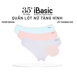 Combo 5 Quần lót su nữ lưng thấp không đường may iBasic phom bikini lỗ thoáng khí PANW161