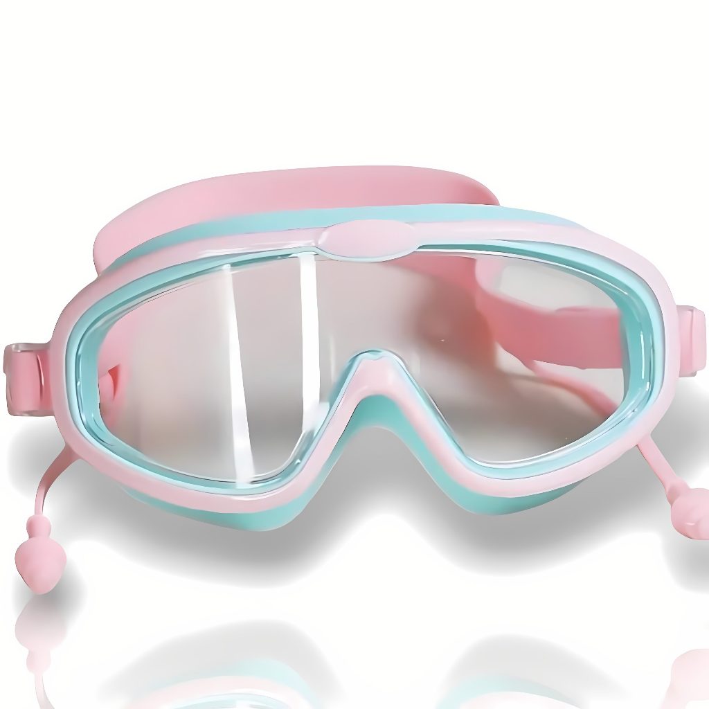 Kính Bơi Trẻ Em Đủ Màu Silicone Chống Bám Sương Mờ - Có Hộp Đựng