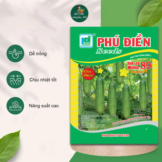 Hạt Giống Dưa Leo F1 Chịu Nhiệt (Gói 1G~35 Hạt) Siêu Đậu Quả, Dễ Trồng, Năng Suất Cao