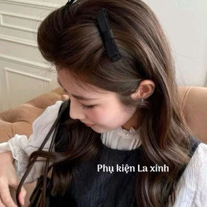 1 cái xược phồng tóc 10 răng (hàng loại l) dáng nơ basic dễ phối đồ