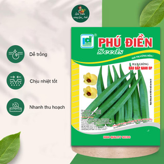 Hạt Giống Đậu Bắp Xanh Chịu Nhiệt (Gói 5g~100 Hạt) Siêu Trái, Sinh Trưởng Khỏe, Trồng Quanh Năm