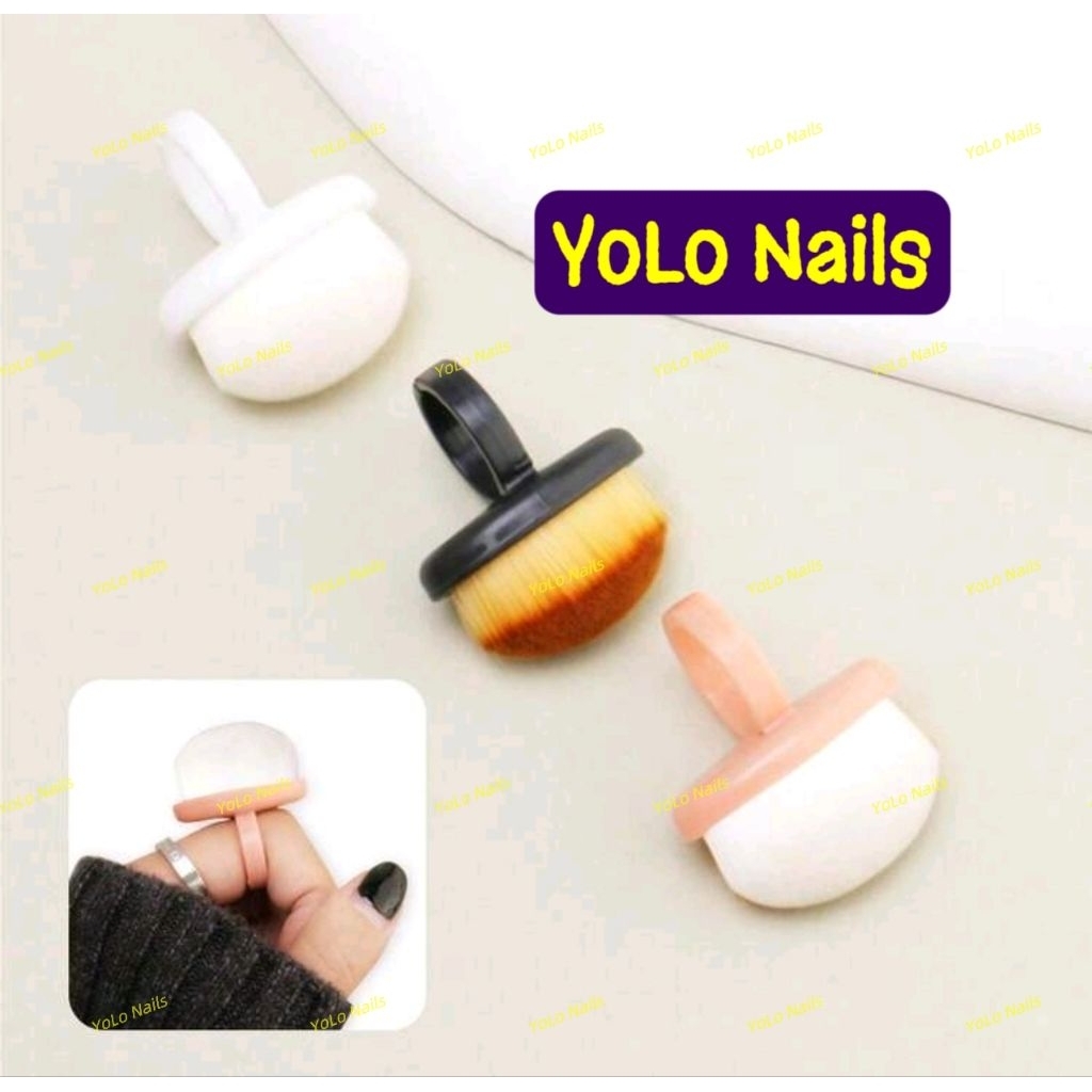 Nhẫn Phủi Bụi Nails( Giao Màu Ngẫu Nhiên)