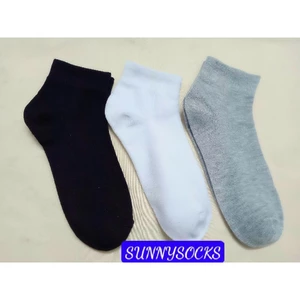 Combo 3 đôi Tất TRƠN CỔ TRUNG Freeship
