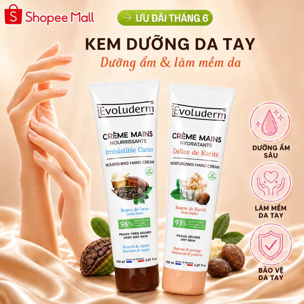 Kem dưỡng da tay Evoluderm - hình sản phẩm