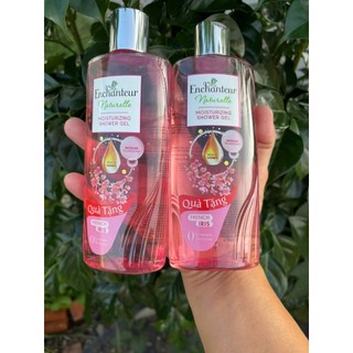 COMBO 2 chai  Sữa tắm enchanteur Naturelle dưỡng da từ thiên nhiên hương Lavender/Iris 220G