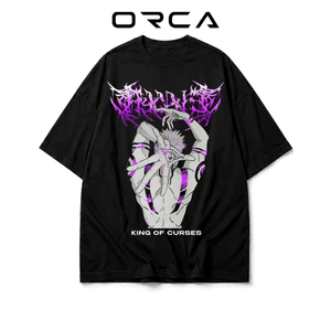 Áo thun Orca in hình Sukuna Ryomen Jujutsu Kaisen - Vải Cotton cao cấp - ORCA543
