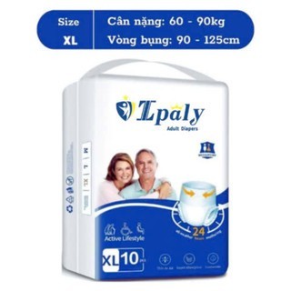 Bỉm/ Tã Quần Cho Người Già Ipaly - Combo 100 Miếng - Hàng Chính Hãng Loại 1