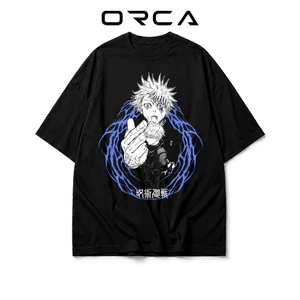 Áo thun Orca in hình Gojo Satoru Jujutsu Kaisen - Vải Cotton cao cấp - ORCA550