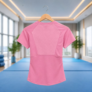 Bộ Quần Áo Tập Gym Yoga Nữ Áo Phủ Bụng Phối Lưới Quần Đùi 2 Lớp Có Túi 949