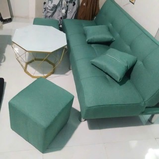 bộ bàn ghế sofa 1m7 ( 6 món ) được dùng ở phòng khách trưng bày-sang trọng-sạch sẽ
