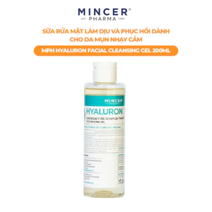 KOL -Gel Rửa Mặt Mincer Pharma Hyaluron 405 Làm Sạch Sâu Cho Da Mụn & Da Tổn Thương 200ml