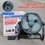 Quạt tích điện dùng pin Bossun M21B-Q12I (12 inch) - Động cơ BL Motor 6 tốc độ gió, kèm 1 pin 15 cell và sạc nguồn