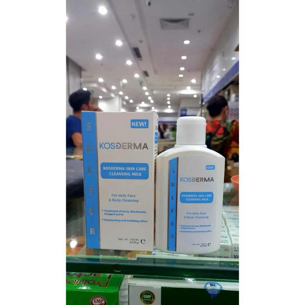 Sữa tắm y khoa Kosderma - Làm Sạch Sâu, Giảm Nhờn Mụn, Vim Nang Lông, Nấm ghẻ -150ml - NK Thổ Nhĩ Kỳ| Bs Hà