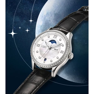 Đồng Hồ Nữ I&W Carnival 582L-D2 Chính Hãng Full Box Chống Nước 30m Kính Sapphire (Máy Cơ Tự Động)