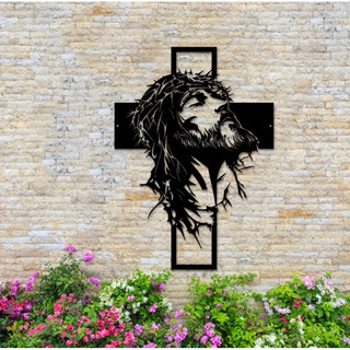Tranh Kim loại Chúa Jesu - Decor - Tranh treo tường - phòng khách, phòng thờ, phòng ngủ,..quà tặng ý nghĩa