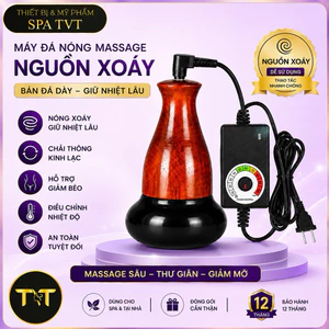 MÁY ĐÁ NÓNG XOÁY NHỎ - CHẢI THÔNG KINH LẠC, MASSAGE GIẢM BÉO TOÀN THÂN, ĐIỀU CHỈNH NHIỆT ĐỘ