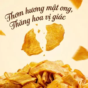Khoai lang sấy mật ong VIEFRUIT giòn rụm thơm ngon, đồ ăn vặt văn phòng healthy túi zip 100g/250g