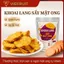 Khoai lang sấy mật ong VIEFRUIT giòn rụm thơm ngon, đồ ăn vặt văn phòng healthy túi zip 100g/250g