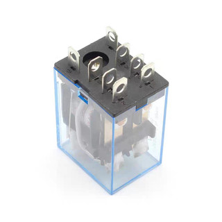 Rơ le trung gian 8 chân 10A 12v 24v 220vac , relay kiến LY2N ( kèm đế )