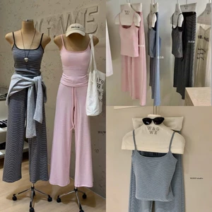 𝐍𝐠𝐨𝐜𝐚𝐧𝐡𝟔𝟗𝟓𝟗 WGWE S792 Set bộ mã #9586 phong cách basic tiểu thư trẻ trung mùa hè N999 ord