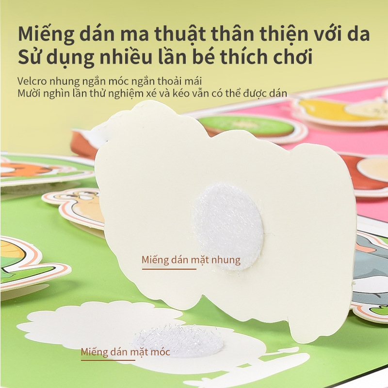 Sách Vẽ Xóa Được tặng Kèm Bút Màu Cho Bé 14 Trang Với 12 Màu, Cuốn sổ đa chức năng 10 trang cho bé khám phá
