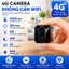 Camera an ninh V99AI 4G ngoài trời IP65 cảm biến hồng ngoại PIR phát hiện chuyển động của con ngườ