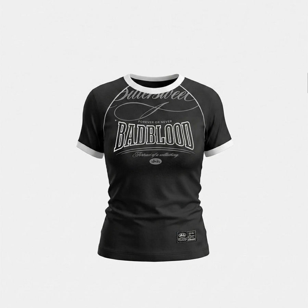 áo thun cổ tròn Badblood new