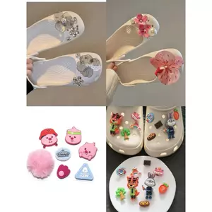 Set Charm Gắn Giày Hot Trend - Phụ Kiện Trang Trí Cao Cấp Phong Cách Sang Chảnh