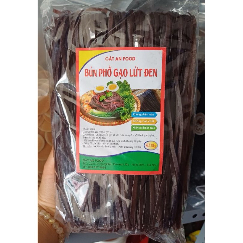 Combo 2 gói mì gạo lứt đen