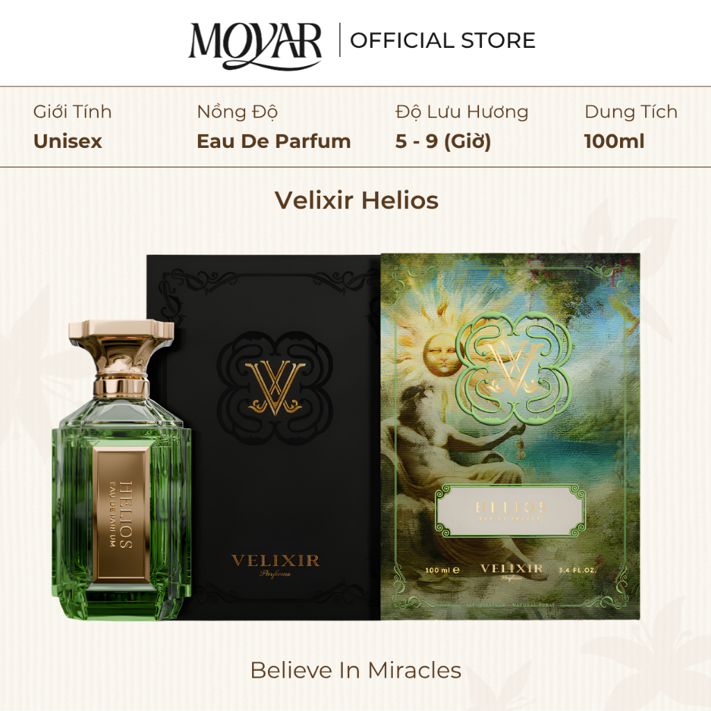 Nước Hoa Velixir Helios | Nước Hoa Nam | Moyar Perfume | Shopee Việt Nam