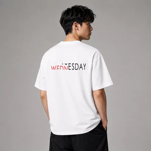 Áo thun nam nữ AURORIS Wednesday oversize 100% cotton 250gsm cao cấp, áo phông form rộng trẻ trung