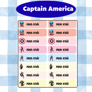 120 Sticker Dán Đồ Dùng Học Tập, Dán Tập Vở, Dán Tên Cho Bé Kích Thước 1x3cm
