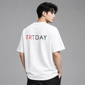 Áo thun nam nữ AURORIS Friday oversize 100% cotton 250gsm cao cấp, áo phông form rộng trẻ trung